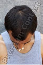 Head Hair Man Casual Slim Street photo references